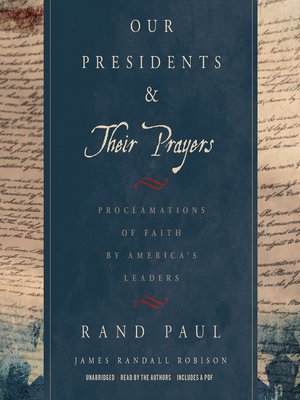 cover image of Our Presidents & Their Prayers